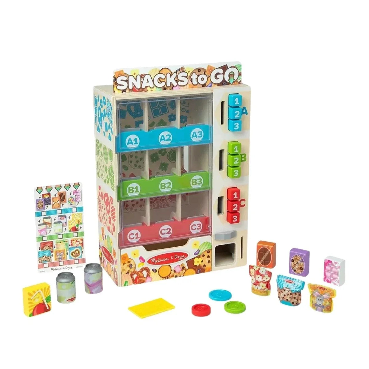 Melissa & Doug Vending Machine Play Set