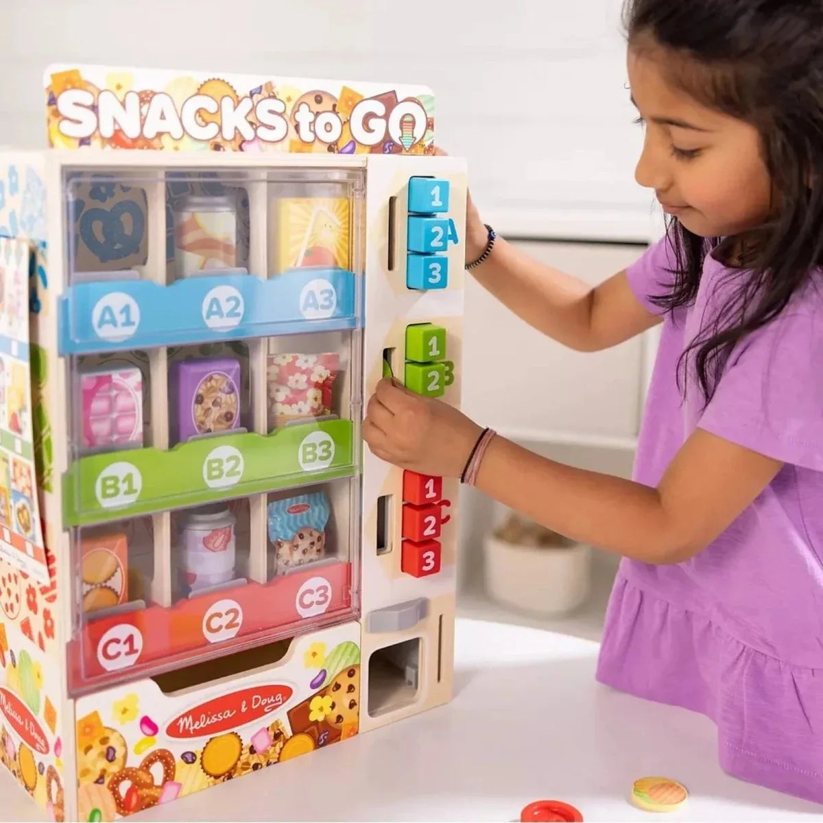 Melissa & Doug Vending Machine Play Set