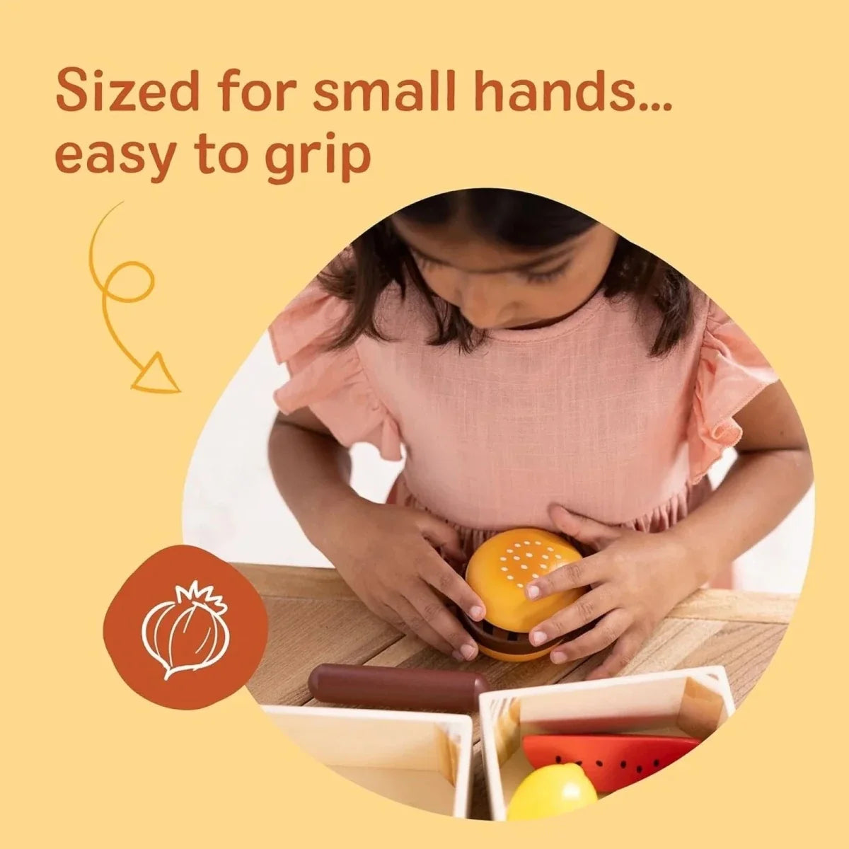 Melissa & Doug Wooden Food Set 21 pcs