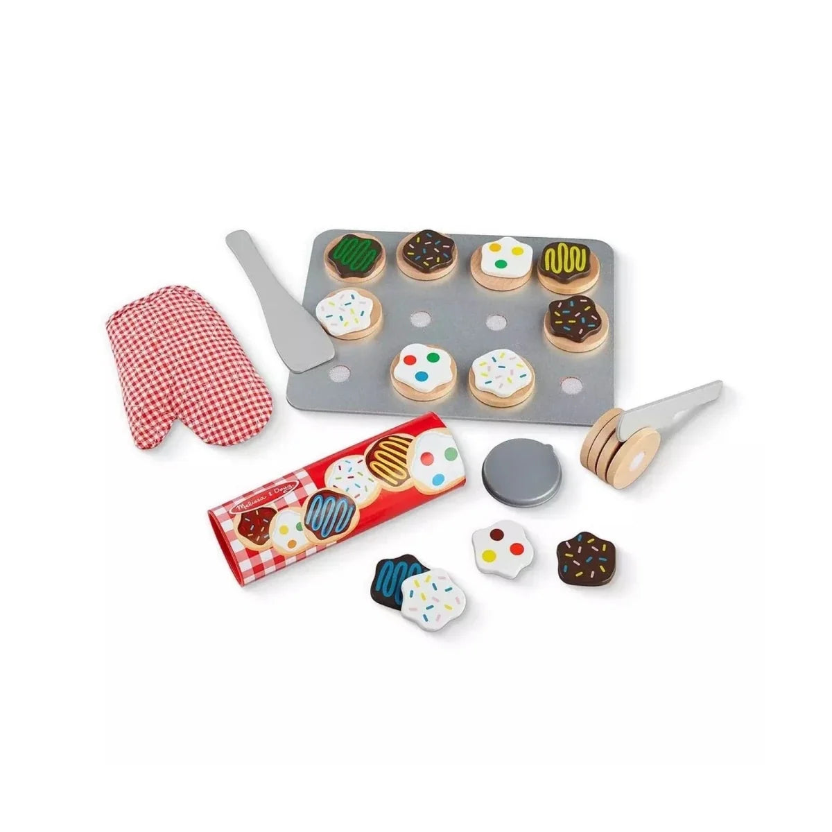 Melissa & Doug Wooden Slice & Bake Cookie Set