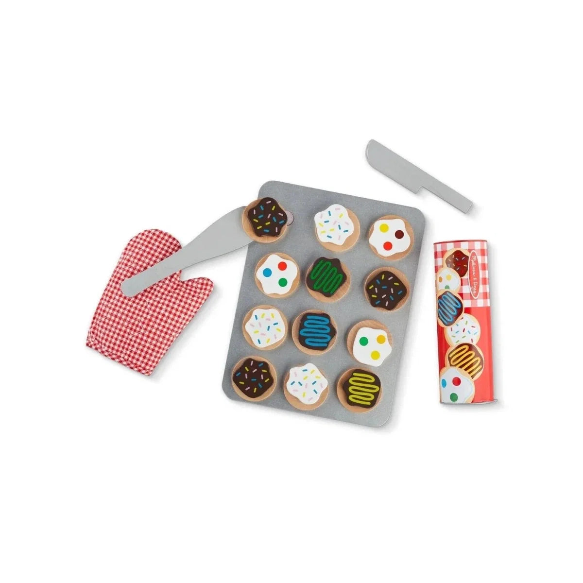 Melissa & Doug Wooden Slice & Bake Cookie Set