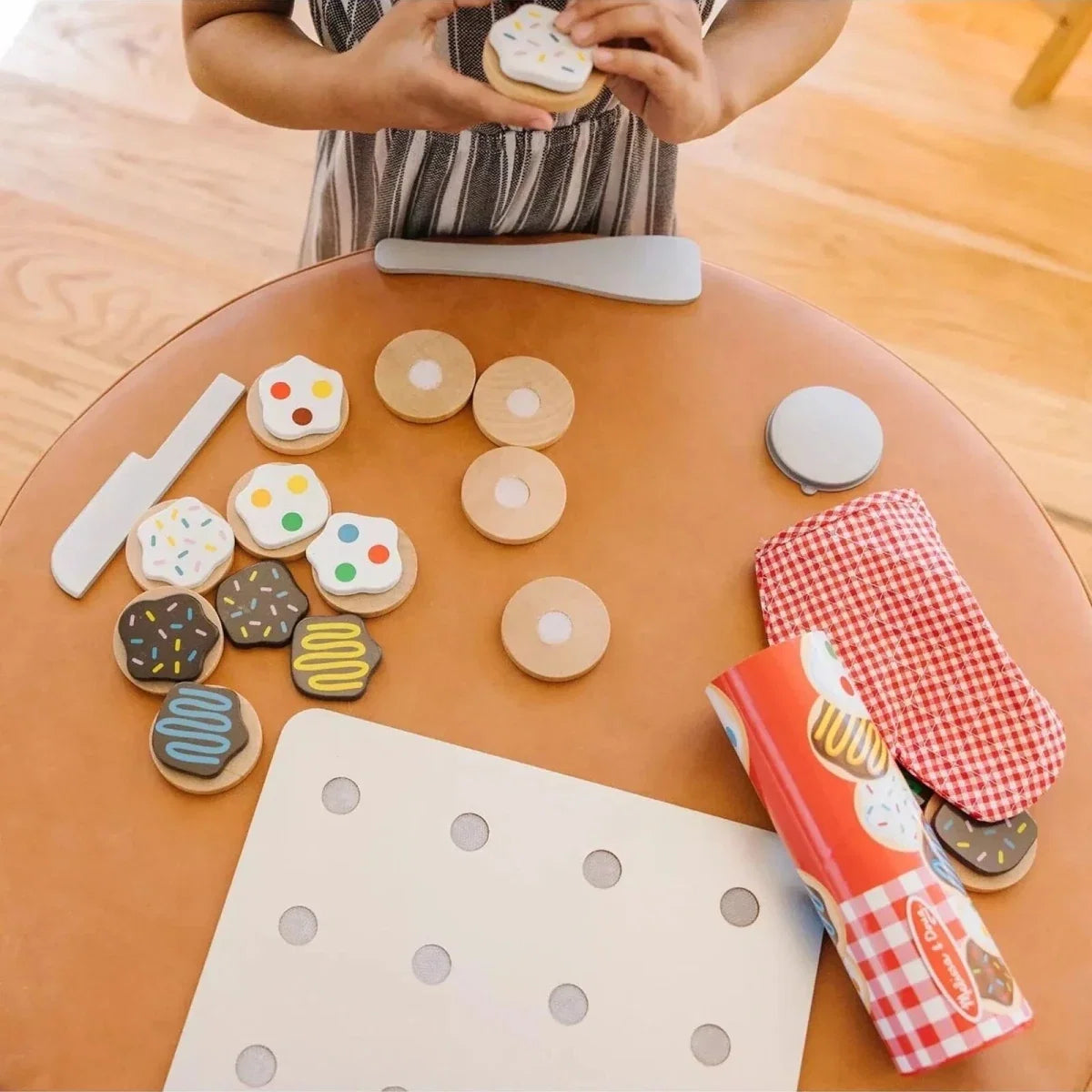 Melissa & Doug Wooden Slice & Bake Cookie Set