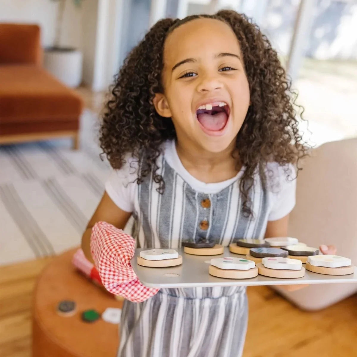 Melissa & Doug Wooden Slice & Bake Cookie Set