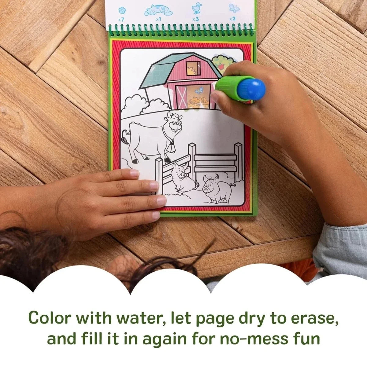 Melissa & Doug Water Wow Animals Coloring Book