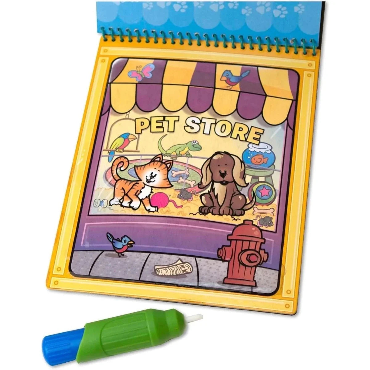 Melissa & Doug Water Wow Animals Coloring Book