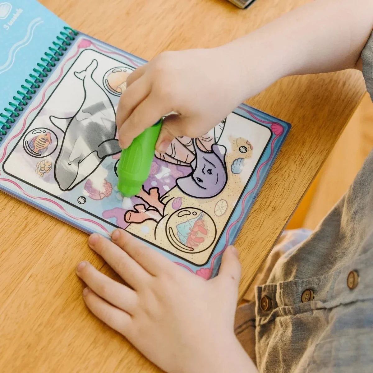 Melissa & Doug Water Wow Animals Coloring Book