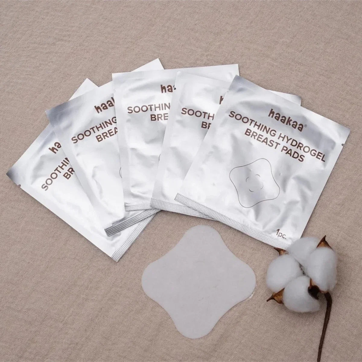 Haakaa Soothing Hydrogel Breast Pads Pack of 8