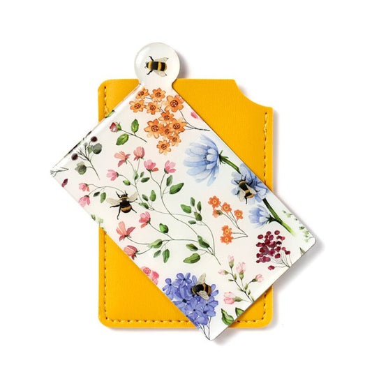 Pocket Mirror - Nectar Meadows Bee