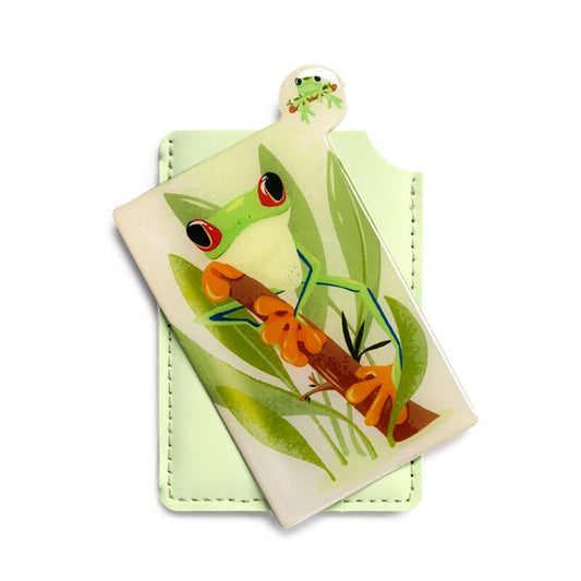 Pocket Mirror - Tropical Frogs