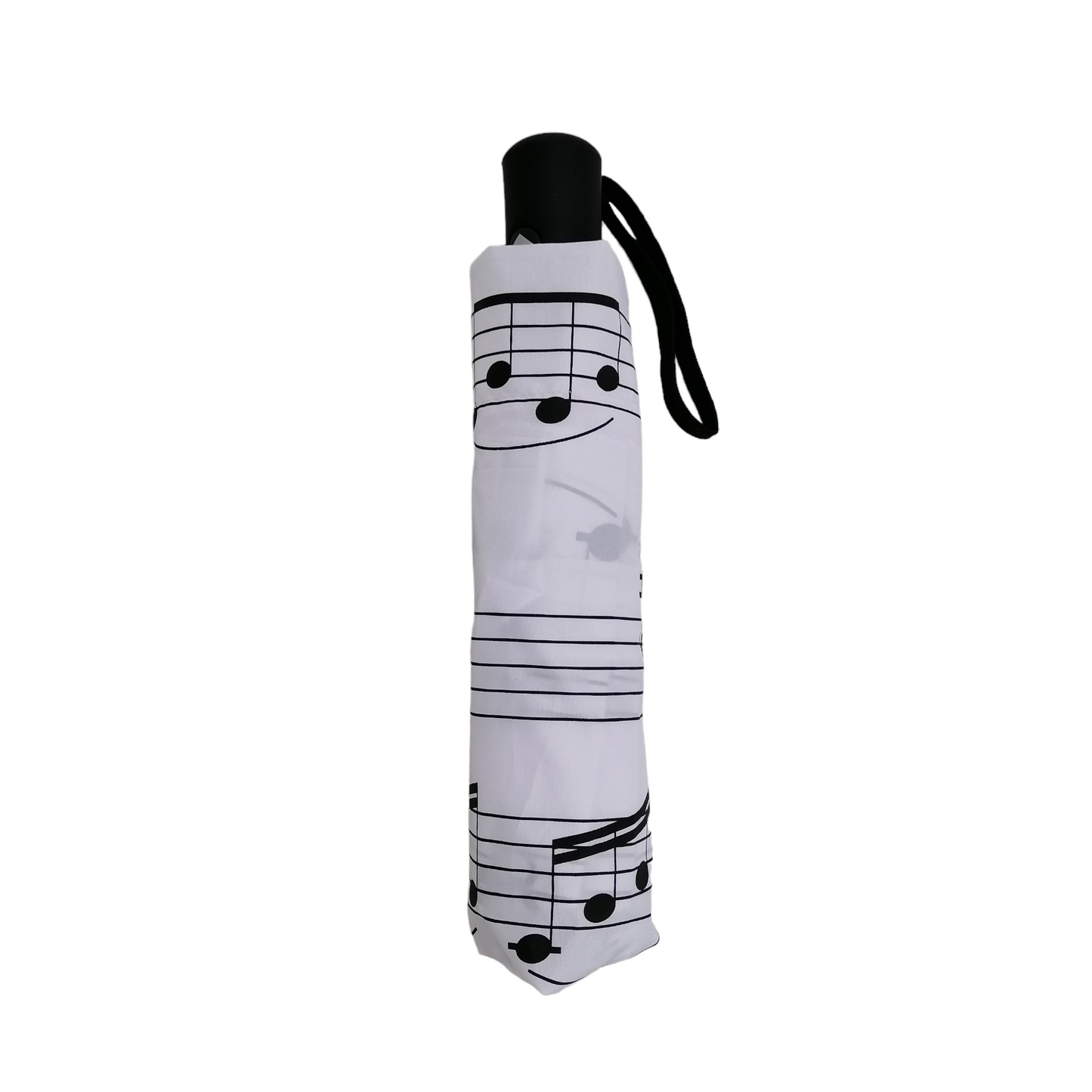 Music Notes Folding White with Black Notes