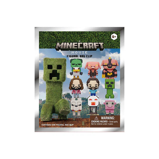 Minecraft Movie 3D Collectable Keychains