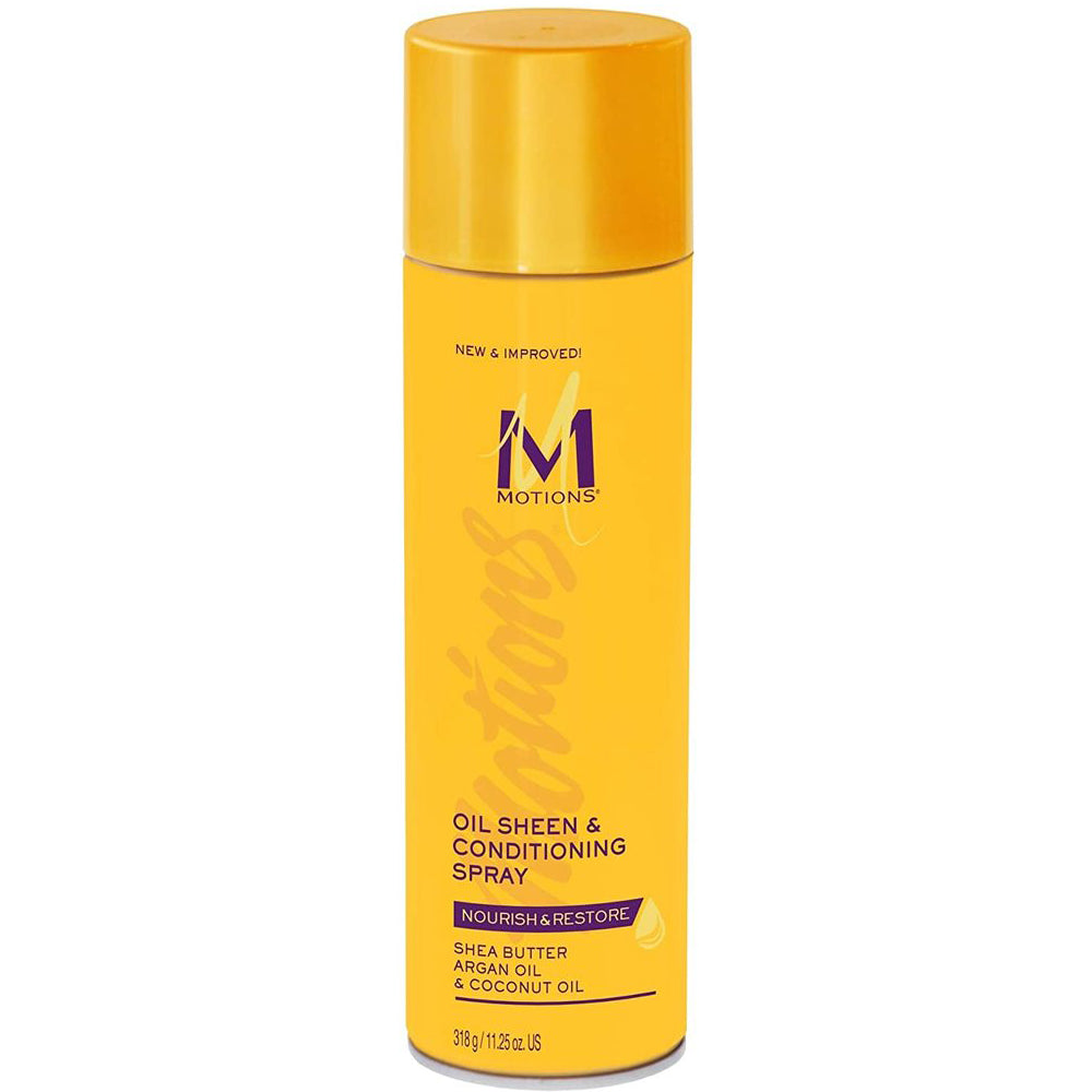 Motions Oil Sheen & Conditioning Spray for Radiant Shine & Deep Conditioning for All Hair Types 318 g/11.22 oz