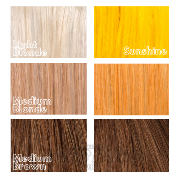 Manic Panic Sunshine Semi-Permanent Hair Dye | Vibrant Yellow Colour for Bold, Vegan Hair