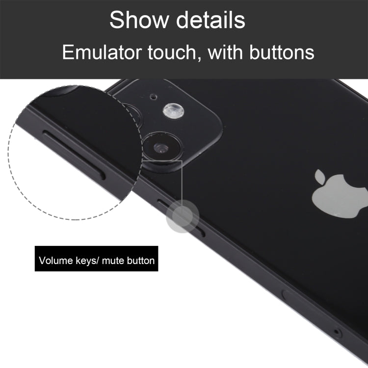 Black Screen Non-Working Fake Dummy Display Model for iPhone 12 mini (5.4 inch), For iPhone 12 mini Black Screen
