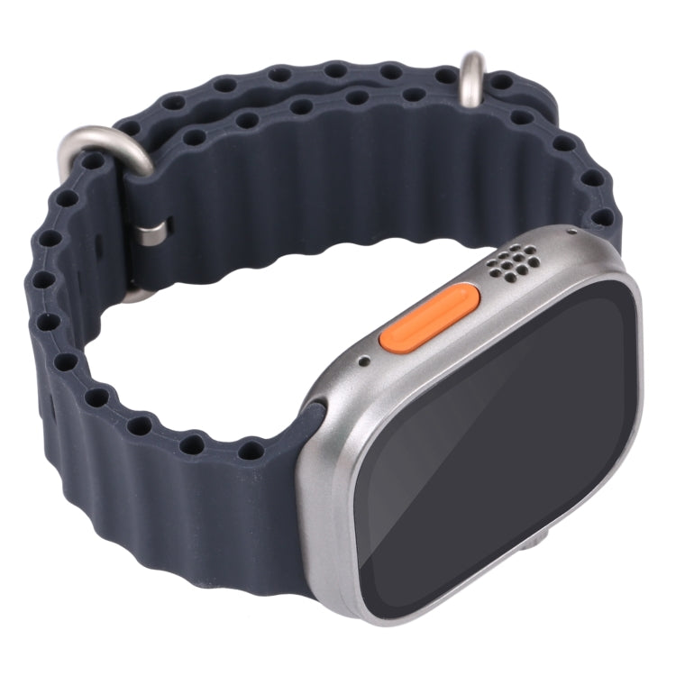 For Apple Watch Ultra 49mm Black Screen Non-Working Dummy Display Model, 49mm Black Screen (Dark Blue), 49mm Black Screen (White), 49mm Black Screen (Yellow)