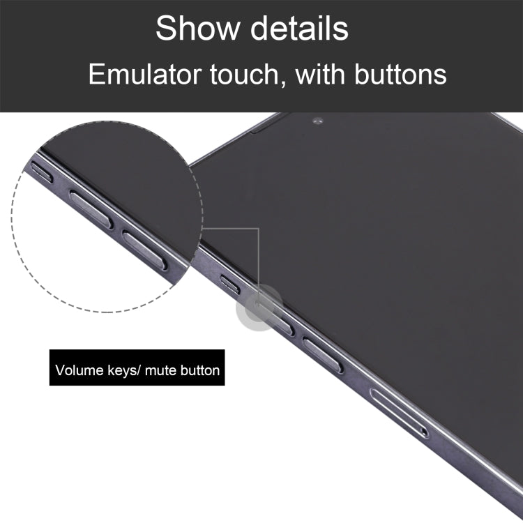 Black Screen Non-Working Fake Dummy Display Model for iPhone 14 Pro, For iPhone 14 Pro Black Screen