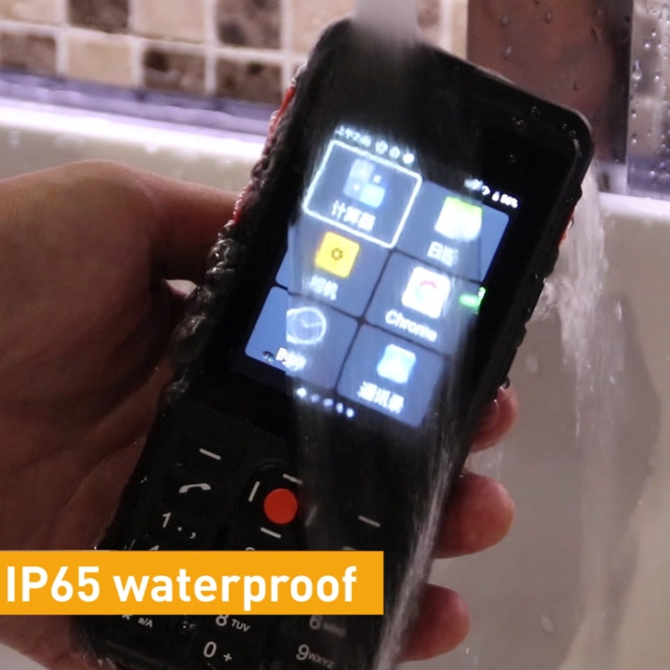 UNIWA P5 DMR POC Walkie Talkie Rugged Phone, 1GB+8GB, IP65 Waterproof Dustproof Shockproof, 5300mAh Battery, 2.8 inch Android 9.0 MTK6739 Quad Core up to 1.3GHz, Network: 4G, PTT