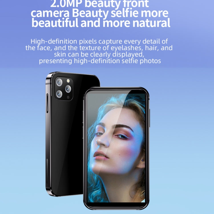 SOYES i14 Mini Smart Card Phone, 2GB+32GB, 3.0 inch Android 8.1 MTK6580 Quad Core 1.3GHz, Network: 3G, Dual SIM, Global Version with Google Play(Black)
