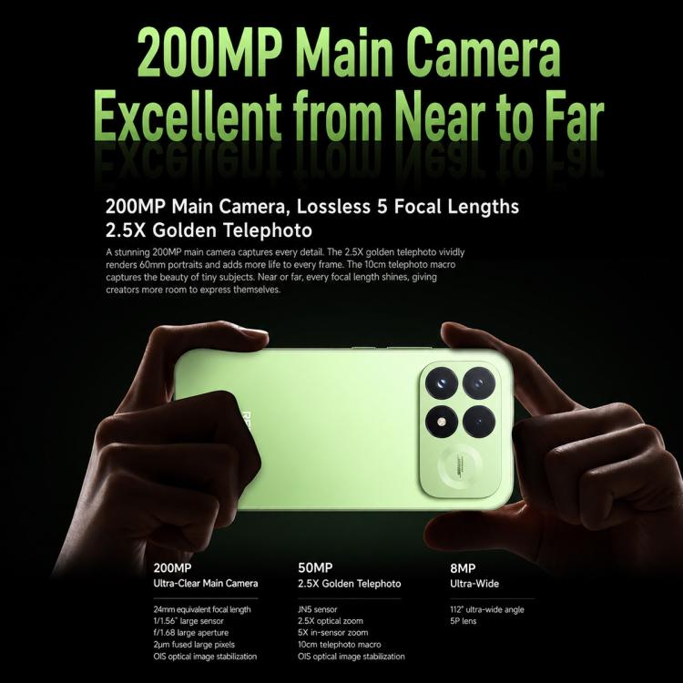 Xiaomi Redmi K100 Pro, 12GB+256GB, 6.59 inch Xiaomi HyperOS 3 Snapdragon 8 Elite V Series Octa Core, NFC, Network: 5G, 12GB+256GB