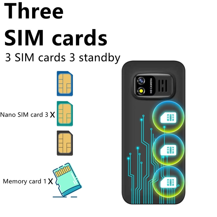 SERVO BM5310 Mini Mobile Phone, English Key, 1.33 inch, MTK6261D, 21 Keys, Support Bluetooth, FM, Magic Sound, Auto Call Record, GSM, Triple SIM (Red)