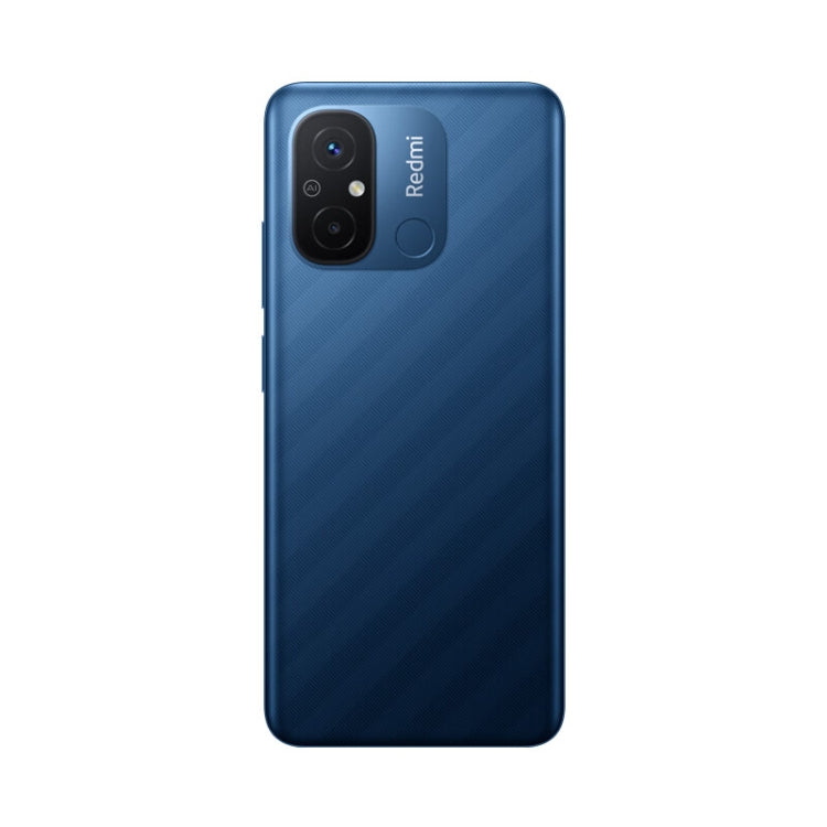 Xiaomi Redmi 12C, 50MP Camera, 4GB+128GB, 5000mAh Battery, Face ID & Fingerprint Identification, 6.71 inch MIUI 13 MediaTek Helio G85 Octa Core up to 2.0GHz, Network: 4G, Dual SIM, Not Support Google Play(Blue)