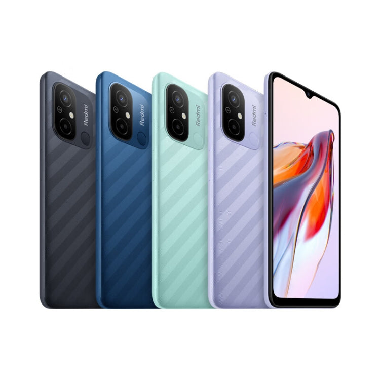 Xiaomi Redmi 12C, 50MP Camera, 4GB+128GB, 5000mAh Battery, Face ID & Fingerprint Identification, 6.71 inch MIUI 13 MediaTek Helio G85 Octa Core up to 2.0GHz, Network: 4G, Dual SIM, Not Support Google Play(Black)