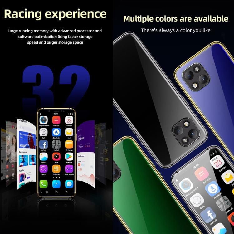 SOYES X60, 3GB+64GB, Infrared Face Recognition, 3.46 inch Android 6.0 MTK6737 Quad Core up to 1.1GHz, BT, WiFi, FM, Network: 4G, GPS, Dual SIM (Blue)