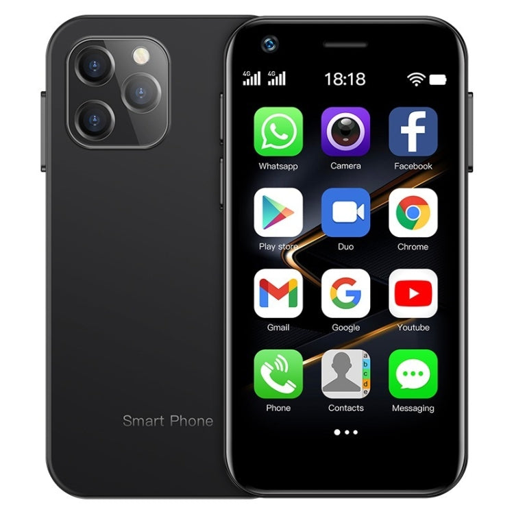 SOYES XS12 Pro, 2GB+16GB, 3.0 inch Android 10.0 MTK6750 Octa Core, Bluetooth, WiFi, OTG, Network: 4G, Dual SIM, Support Google Play (Black)
