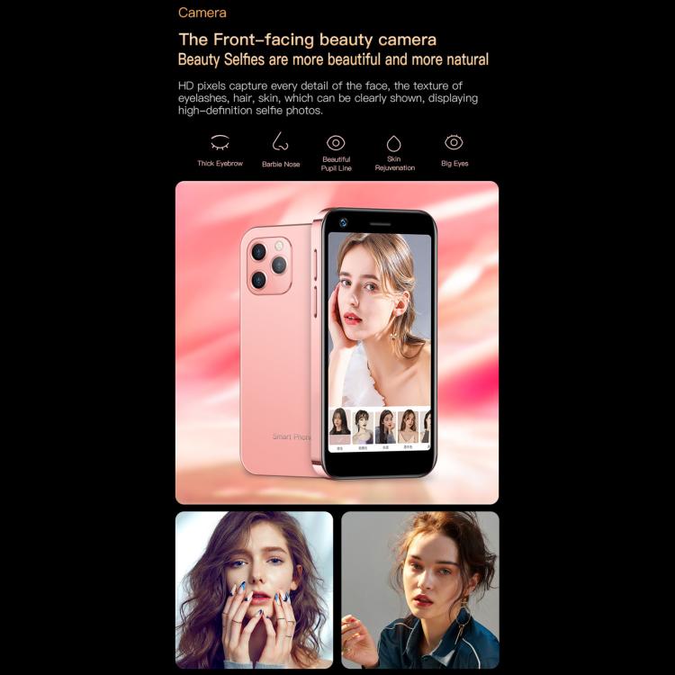 SOYES XS12 Pro, 4GB+64GB 3.0 inch Android 10.0 MTK6750 Octa Core, Bluetooth, WiFi, FM, OTG, Network: 4G, Dual SIM, Support Google Play (Black)