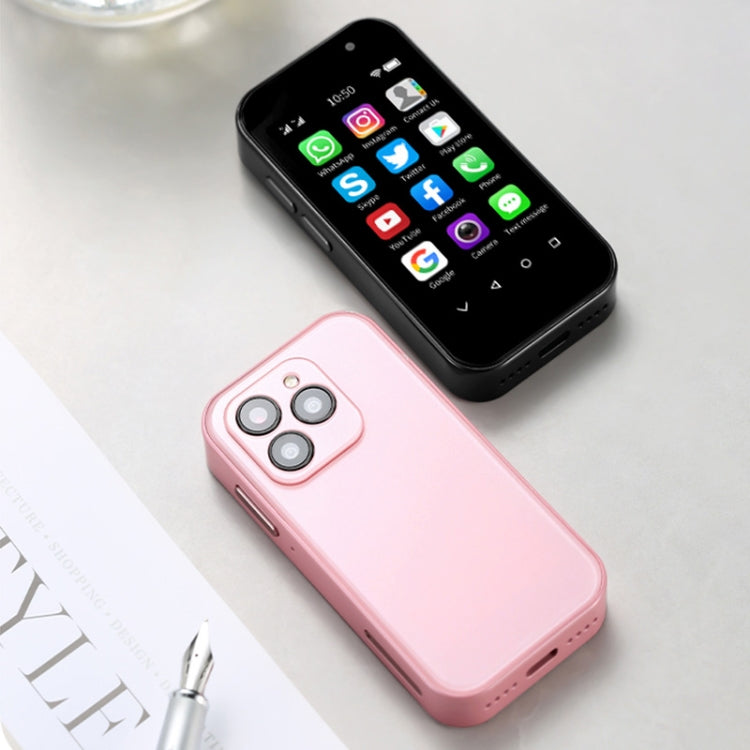 SOYES 14 Pro, 3GB+64GB, Face Recognition, 3.0 inch Android 9.0 MTK6739CW Quad Core up to 1.28GHz, OTG, Network: 4G, Dual SIM, Support Google Play(Pink)