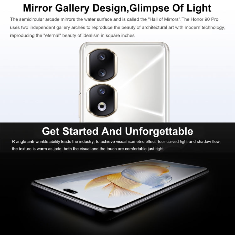 Honor 90 Pro 5G REP-AN00, 200MP Cameras, 12GB+256GB, China Version