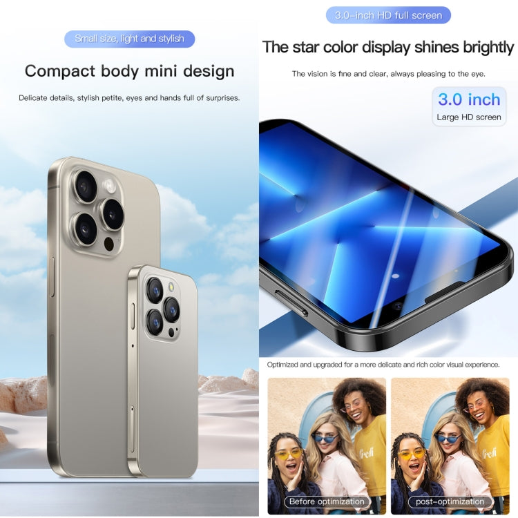 SOYES XS18 Pro, 2GB+16GB, 3.0 inch Android 9.0 MTK6580 Quad Core, Network: 3G, Dual SIM (Black)