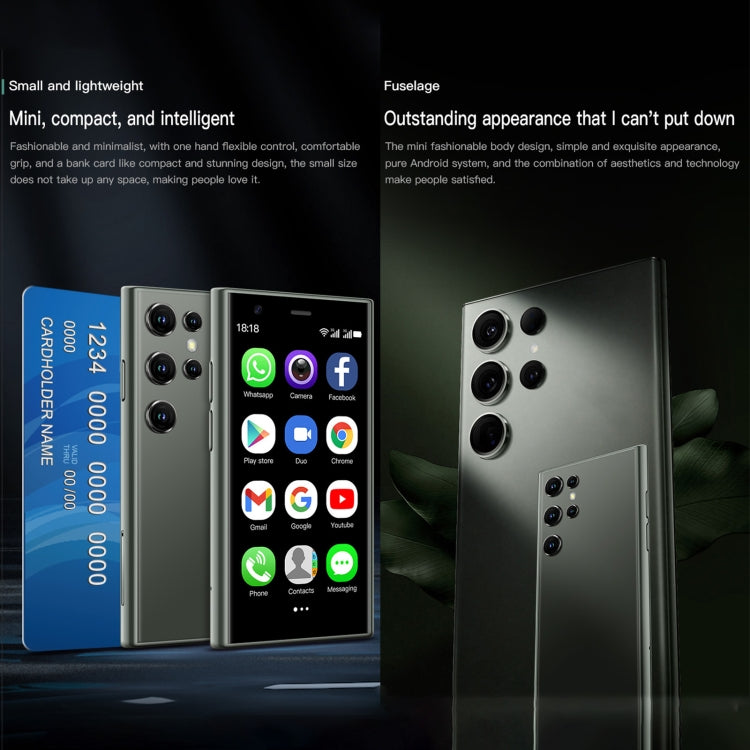 SOYES S23 Pro, 2GB+16GB, 3.0 inch Android 8.1 MTK6580 Quad Core up to 1.3GHz, Bluetooth, WiFi, GPS, Network: 3G, Dual SIM (Black)