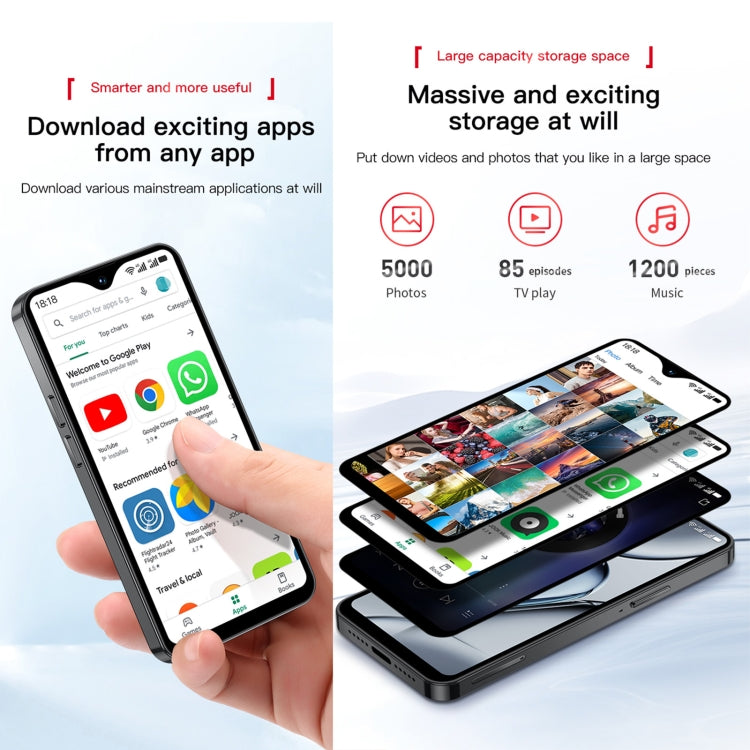 SOYES XS18 Pro Max, 2GB+16GB, Face ID, 4.3 inch Android 8.1 MTK6737A Quad Core, Network: 4G, OTG, Dual SIM (White)