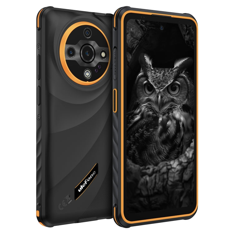 [HK Warehouse] Ulefone Armor X31 Pro 5G, 8GB+256GB, Night Vision, IP68/IP69K Rugged Phone, 6.56 inch Android 15 MediaTek Dimensity 6300 Octa Core, Network: 5G, NFC, OTG (Orange)