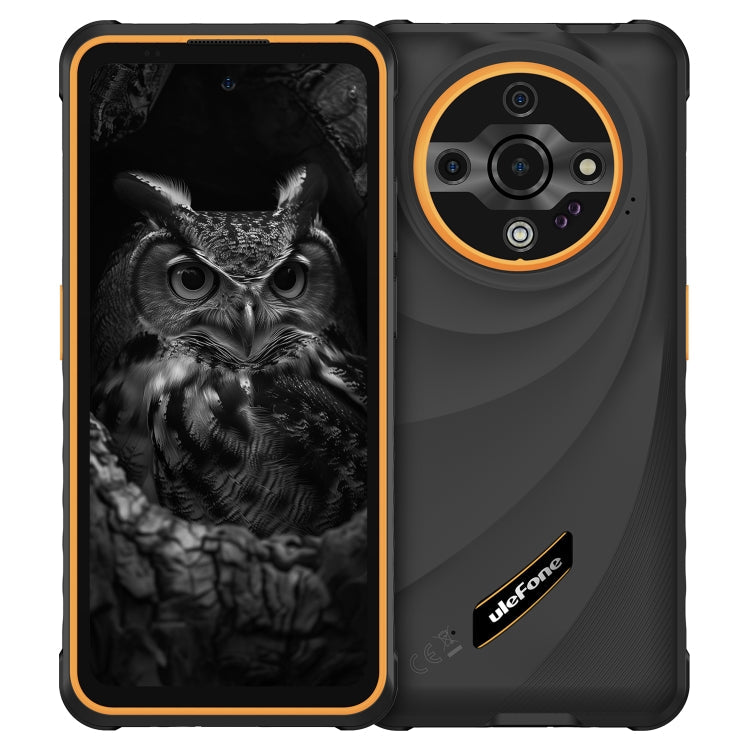 [HK Warehouse] Ulefone Armor X31 Pro 5G, 8GB+256GB, Night Vision, IP68/IP69K Rugged Phone, 6.56 inch Android 15 MediaTek Dimensity 6300 Octa Core, Network: 5G, NFC, OTG (Orange)