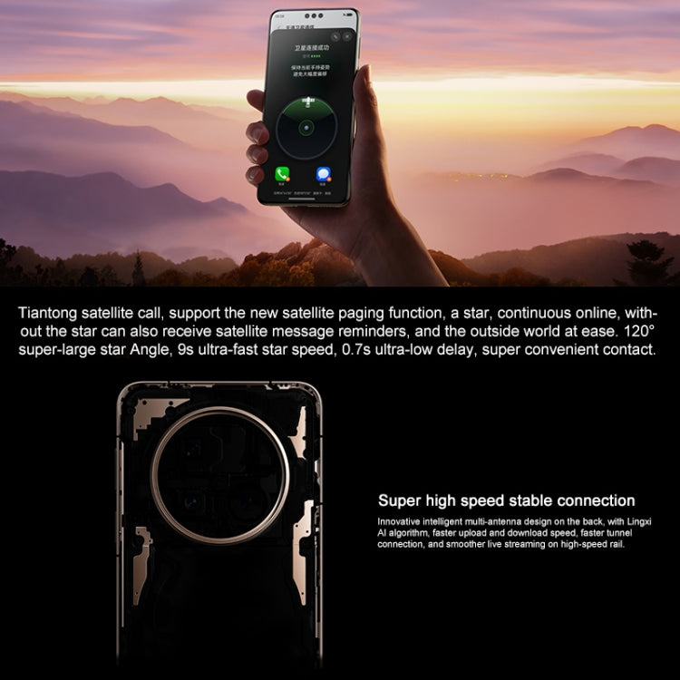 HUAWEI Mate 70 Pro+, 16GB+1TB, Harmony AI, 3D Face & Side Fingerprint Identification, 6.9 inch HarmonyOS 4.3, NFC, OTG, Not Support Google Play (Grey)