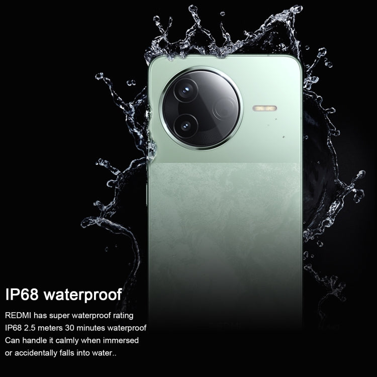 Xiaomi Redmi K80, 16GB+512GB, 6.67 inch Xiaomi HyperOS 2 Snapdragon 8 Gen 3 Octa Core, NFC, Network: 5G (Black)