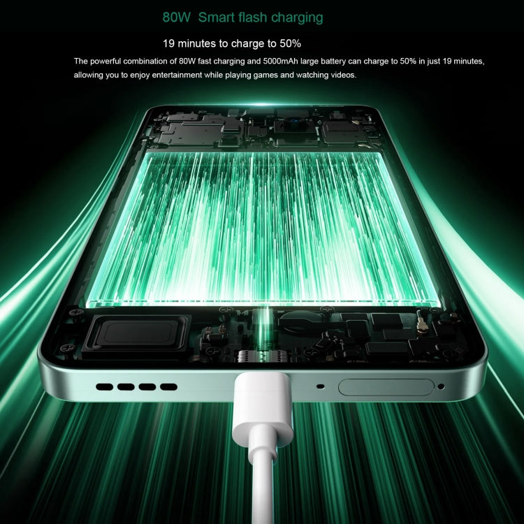 Realme 13 Pro, 8GB+256GB, Screen Fingerprint Identification, 6.67 inch Realme UI 5.0 Dimensity 7300 Octa Core, NFC, Network: 5G (Green)