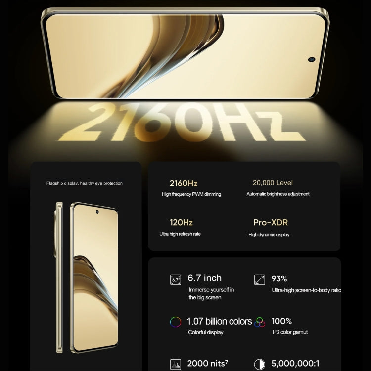Realme 13 Pro+, 12GB+256GB, Screen Fingerprint Identification, 6.7 inch Realme UI 5.0 Snapdragon 7s Gen 2 Octa Core, NFC, Network: 5G (Emerald Green)