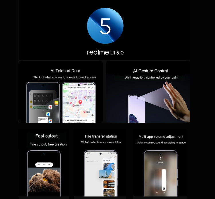 Realme 13 Pro Extreme Edition, 12GB+256GB, Screen Fingerprint Identification, 6.7 inch Realme UI 5.0 Snapdragon 7s Gen 2 Octa Core, NFC, Network: 5G (Emerald Green)