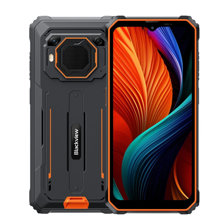 [HK Warehouse] Blackview BV6200 Plus, 8GB+128GB, IP68/IP69K/MIL-STD-810H, 6.56 inch Android 14 Unisoc UMS9230 T606 Octa Core, Network: 4G, OTG, NFC  (Orange)