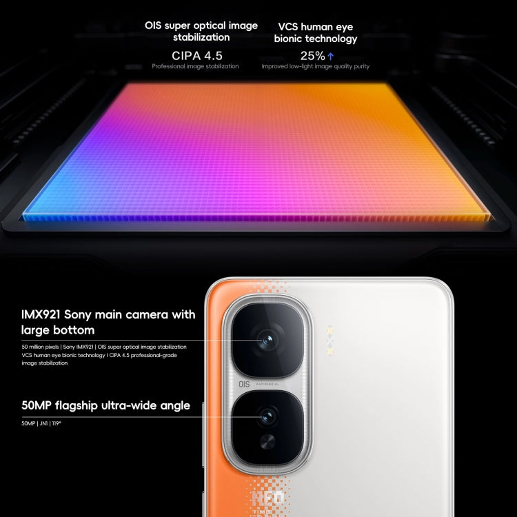 vivo iQOO Neo10 Pro, 16GB+1TB, Face ID / Screen Fingerprint Identification, 6.78 inch Android 15 OriginOS 5 Dimensity 9400 Octa Core, OTG, NFC, Network: 5G, Support Google Play (Orange)