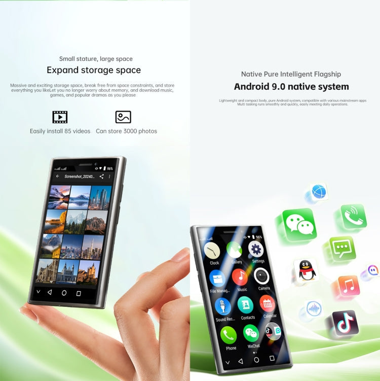 SOYES S24 Pro, 2GB+16GB, 3.0 inch Android 9.0 MTK6580 Quad Core, Bluetooth, WiFi, Network: 3G, Dual SIM (Gold)