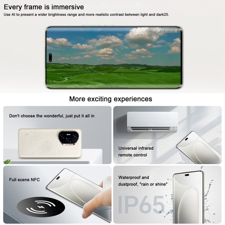 Honor 300 Ultra, 12GB+512GB, Screen Fingerprint, 6.78 inch MagicOS 9.0 / Android 15 Snapdragon 8 Gen 3 Octa Core, Network: 5G, NFC, OTG, Support Google Play (Black)