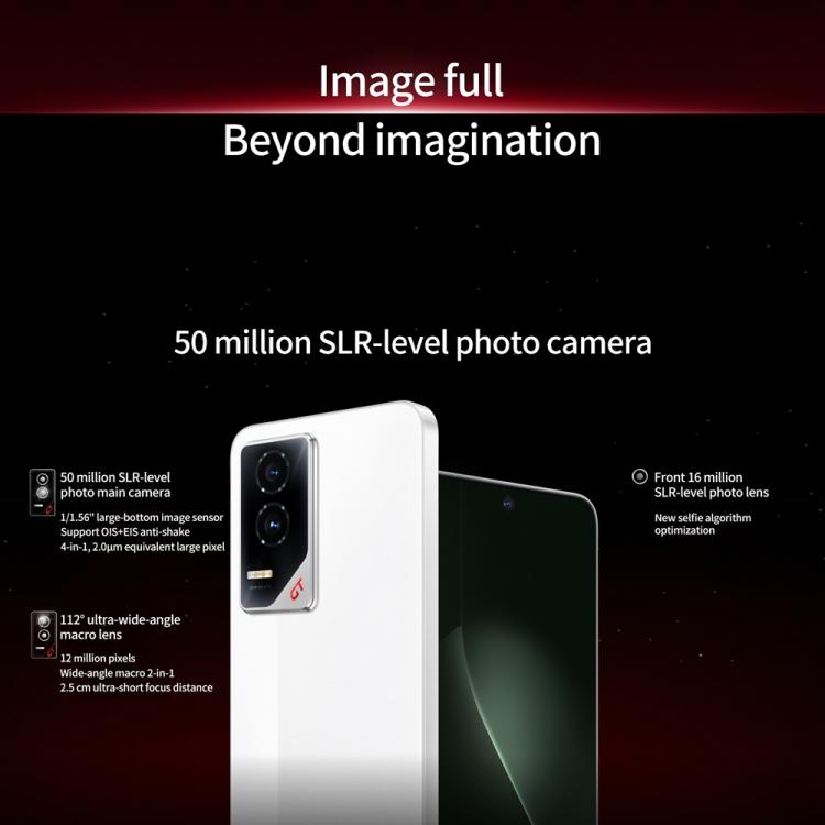 Honor GT, 16GB+1TB, In-screen Fingerprint, 6.7 inch MagicOS 9.0 Android 15.0 Snapdragon 8 Gen 3 Octa Core, Network: 5G, OTG, NFC (Black)