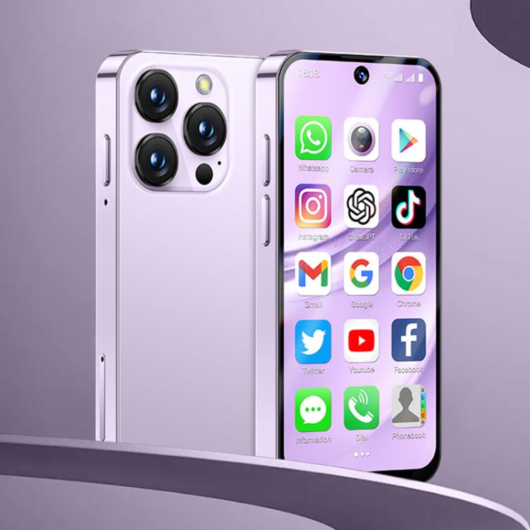 SOYES XS19 Pro, 4GB+64GB, 3.8 inch Android 12.0 MTK6762 Quad Core, Network: 4G, Dual SIM, GPS, OTG, Support Google Play Store (Purple)