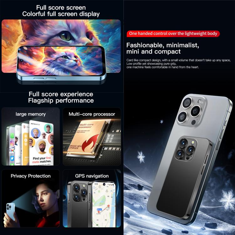 SOYES XS19 Pro, 4GB+64GB, 3.8 inch Android 12.0 MTK6762 Quad Core, Network: 4G, Dual SIM, GPS, OTG, Support Google Play Store (Blue)