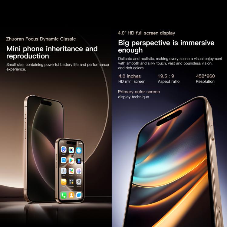 SOYES ONEMYTH M16 Pro, 2GB+16GB, 4.0 inch Android 10.0 MTK6580 Quad Core, Network: 3G, Dual SIM (Black)