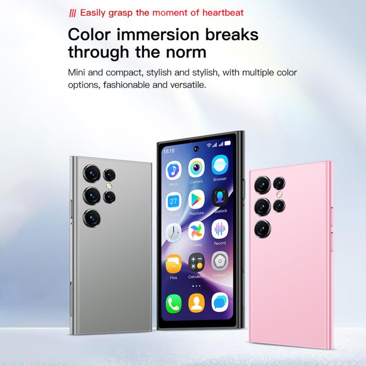 SOYES ONEMYTH S25 Pro, 2GB+16GB, 4.0 inch Android 10.0 MTK6580 Quad Core, Network: 3G, Dual SIM (Pink)